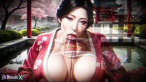 Unfinished Works Compilation 01 - Busty Blonde, Japanese Kimono Girl, Succubus Titfuck, Latina Military &amp; Waitress (4K AI Generated)